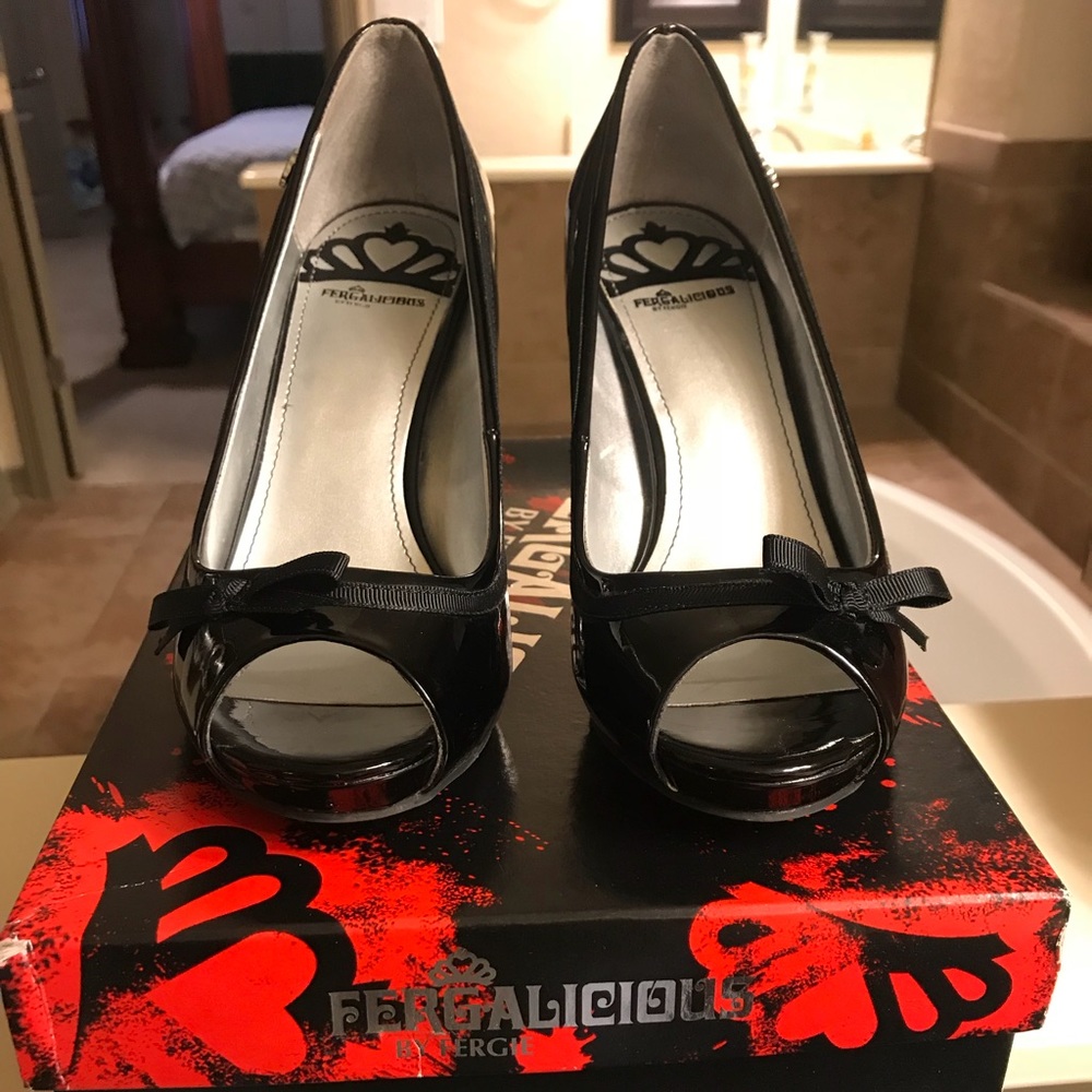 Black heels